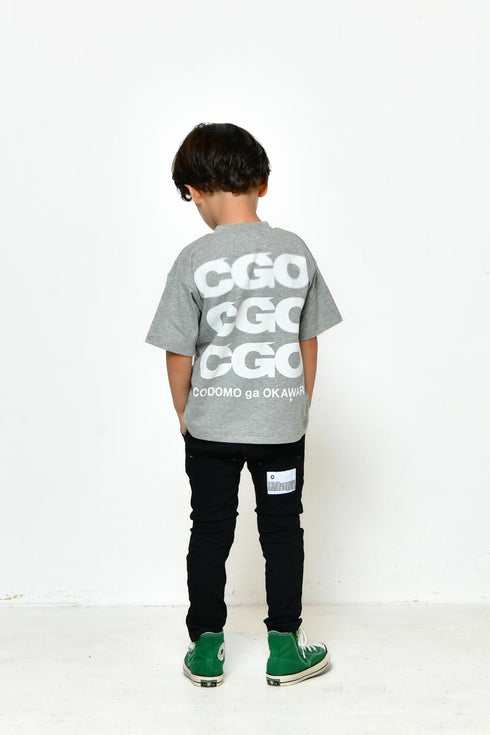 【オフィシャルチーム】ブラックデニムサルエルパンツ|S~L|1125230M